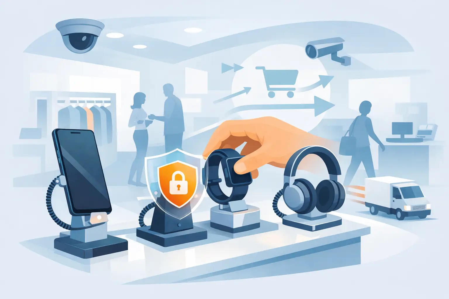 Open Display Protection That Keeps Retail Moving