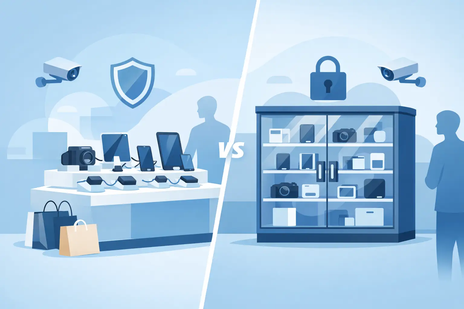 Open Display Security vs Locked Cabinets